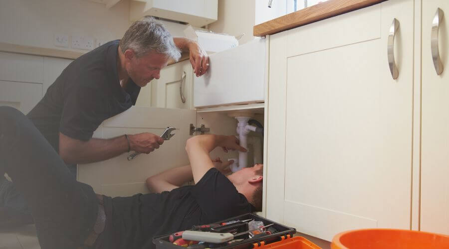 Professional burst pipe repair services in Walker, SD